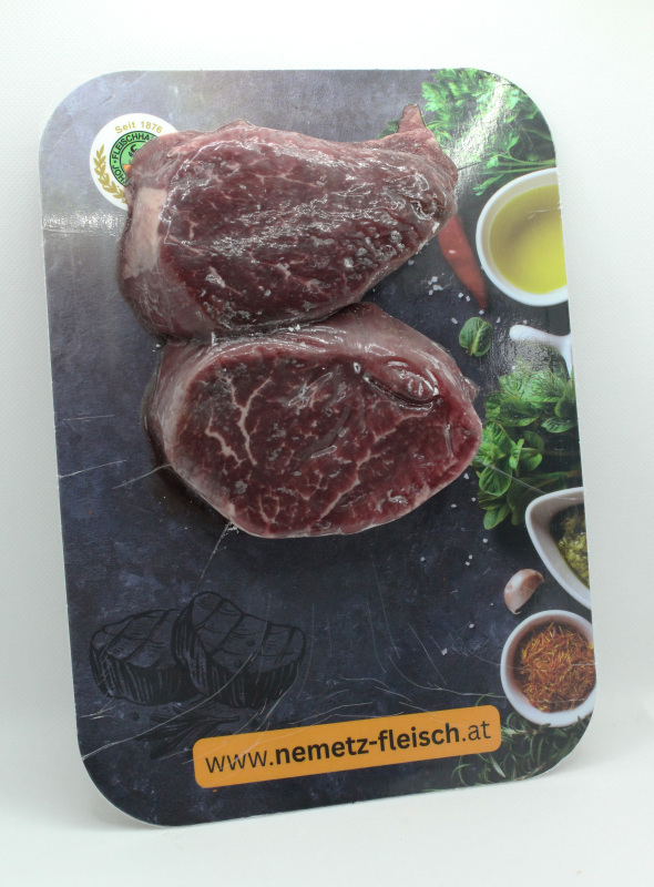 Rind Filet geschnitten 2x 150g