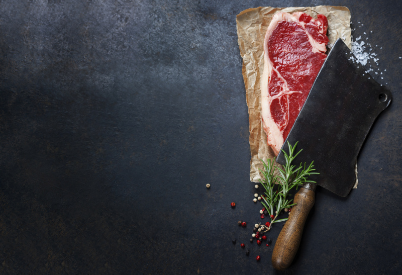 Rind Rib-eye Steak ohne Knochen Rind Rib-eye Steak ohne Knochen