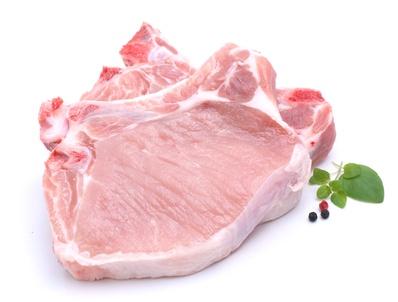 Schweine Kotelett geschnitten 10x Schweine Kotelett geschnitten 10x