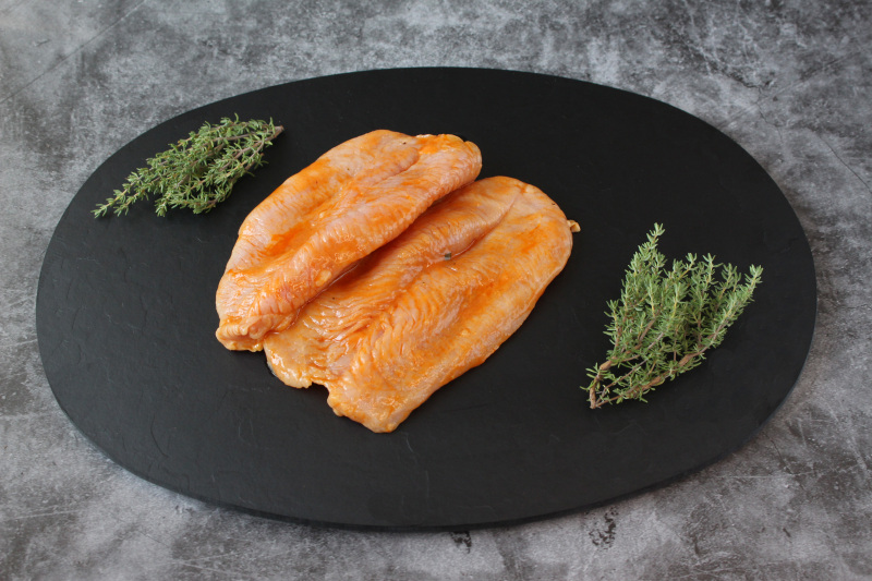 Putensteak mariniert