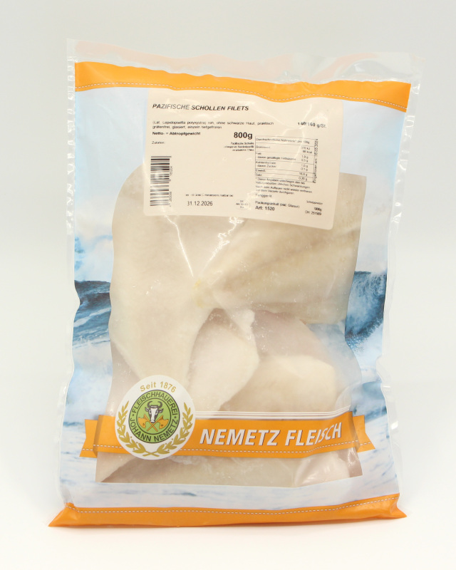 Schollen Pazifik Filet 140/160 Schollen Pazifik Filet 140/160