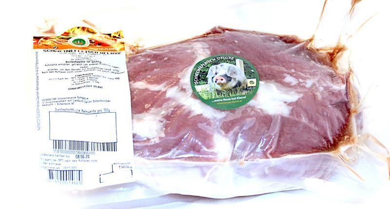 DELUXE Schweine Schlögel Viererschnitt DELUXE Schweine Schlögel Viererschnitt