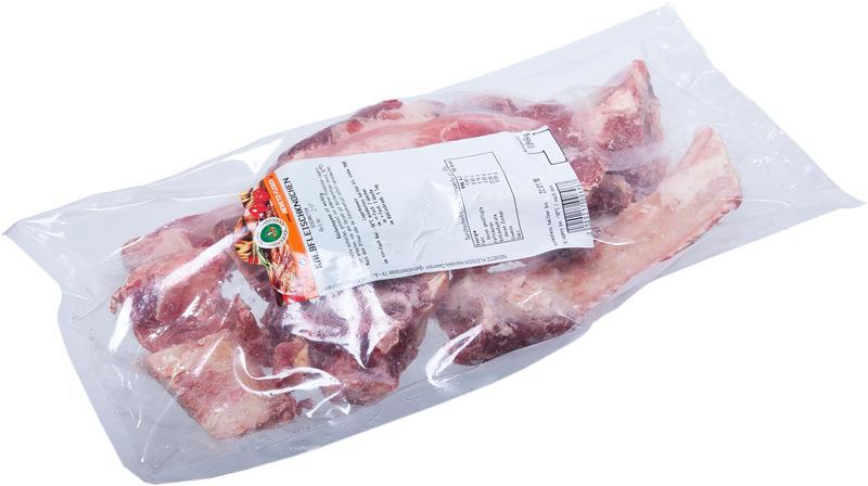 Kalb Fleischknochen geschnitten 