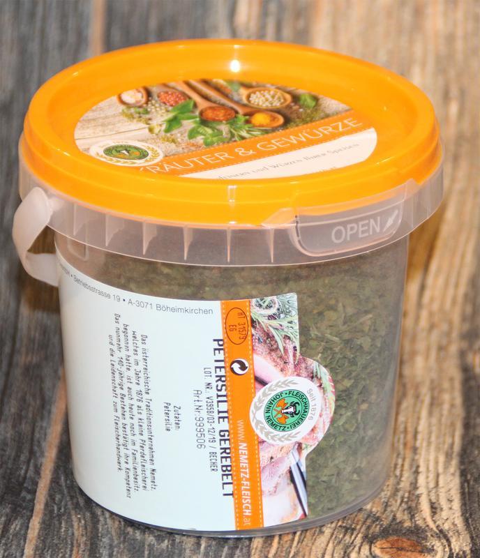 Gewürz Petersilie gerebelt Gewürz Petersilie gerebelt