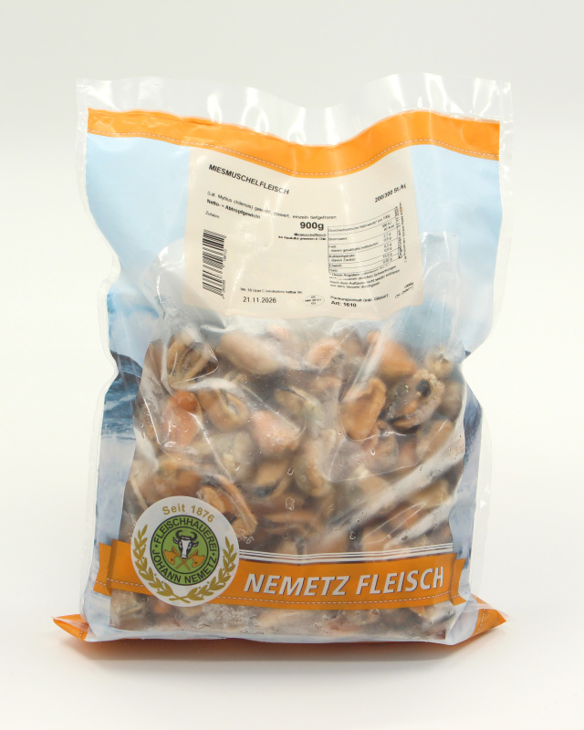 Miesmuschelfleisch gekocht 200/300