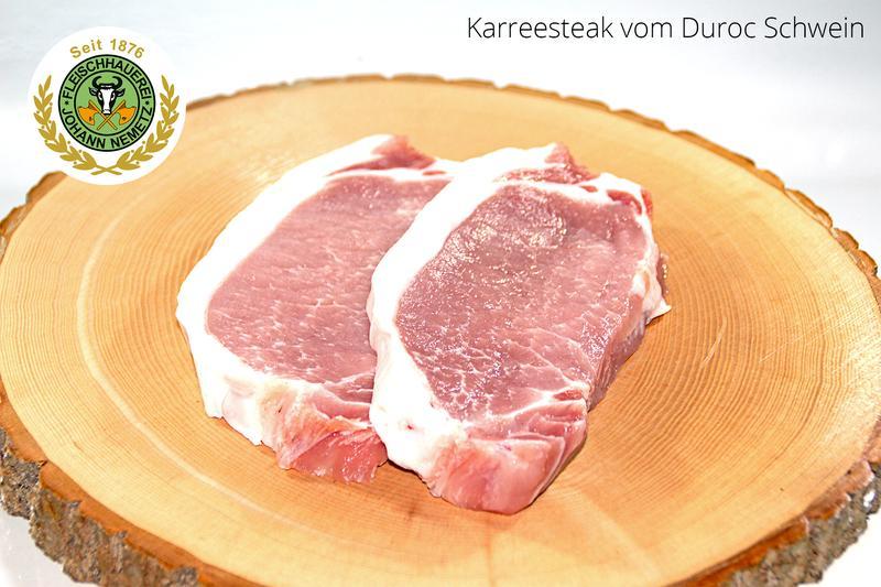 DELUXE Schwein Karreesteak 2x 160g