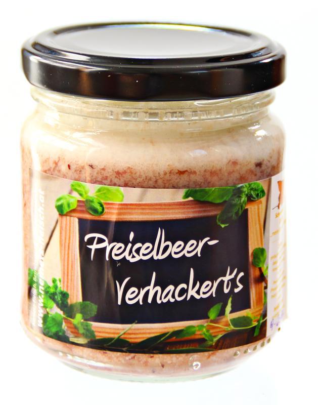 DELUXE Preiselbeer-Verhackertes DELUXE Preiselbeer-Verhackertes
