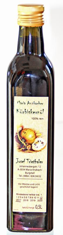 K�rbiskern�l 0,50l