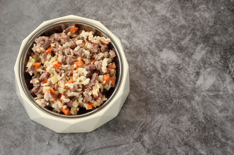 Hund Lieblings-Men� RIND gekocht. Servierfertig.