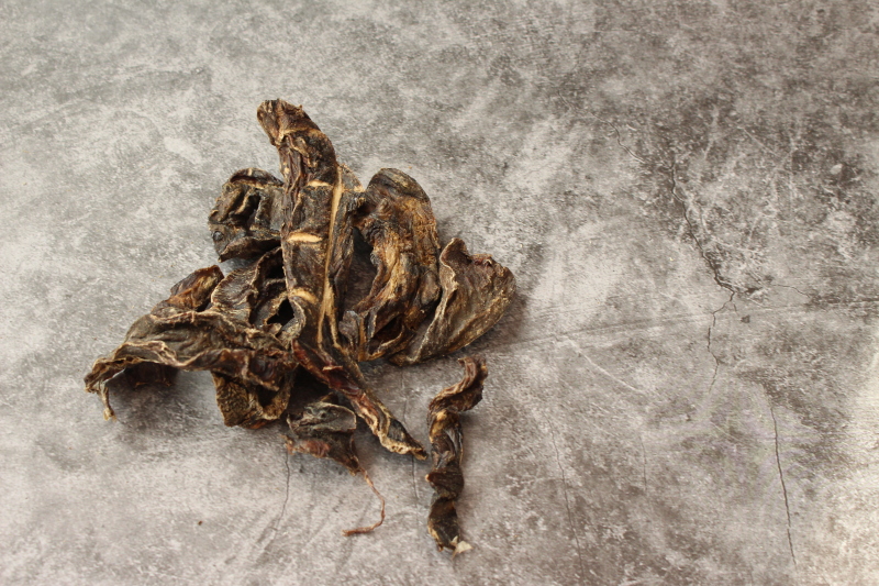 Hund Hirsch-Herzen getrocknet