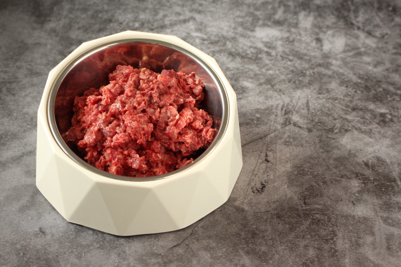 Hund Gefl�gelinnereien faschiert roh