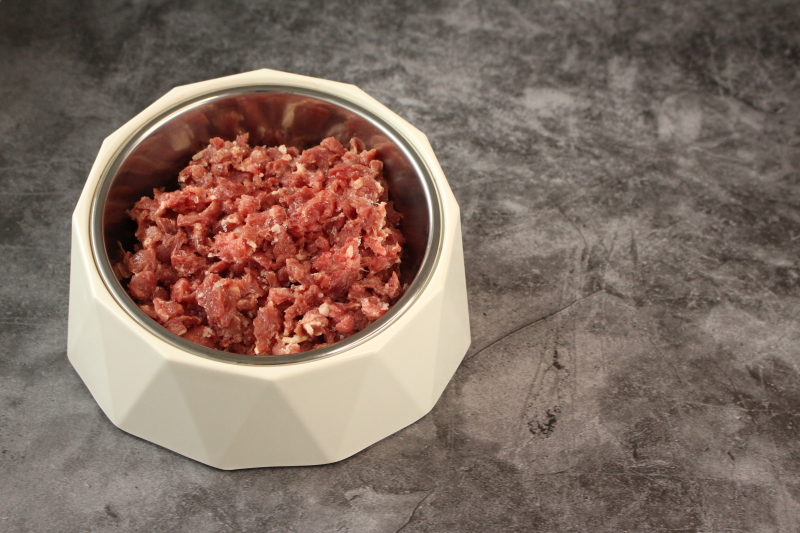 Hund Geflügelherz faschiert roh Hund Geflügelherz faschiert roh