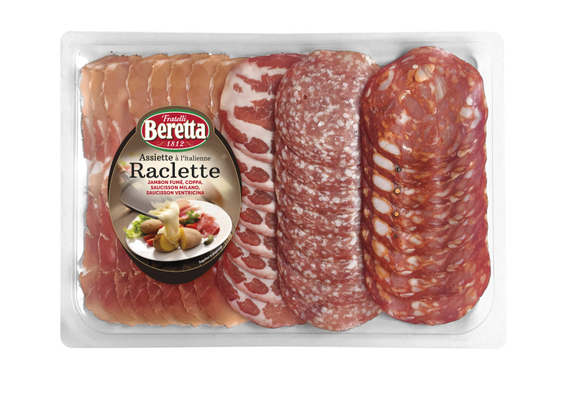 Beretta Raclette geschnitten