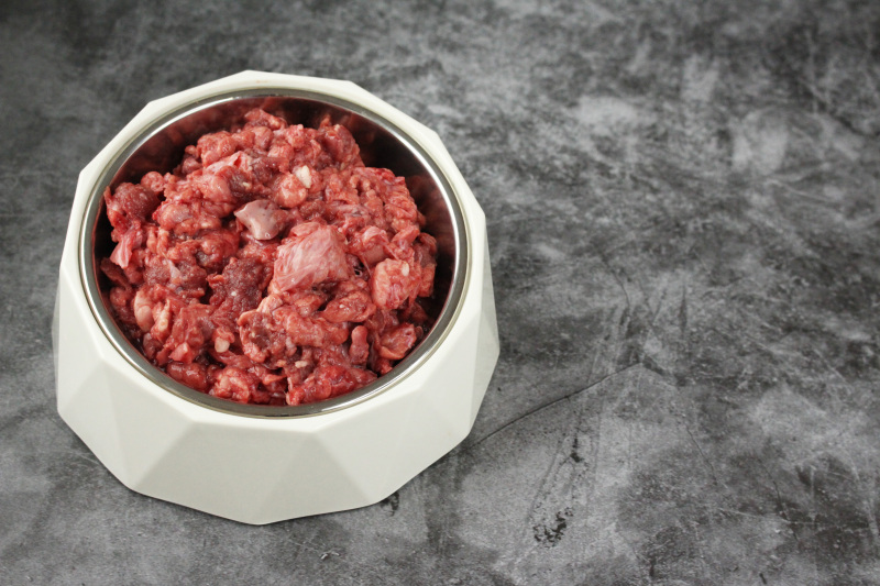 Hund Kalb Herz & Lunge faschiert roh