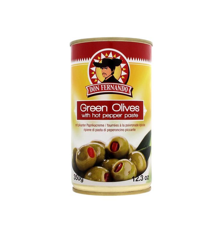 Oliven m. pikanter Paprikacreme