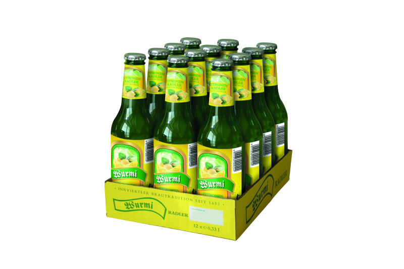 Wurmi Radler 12 x 0,33lt KARTON