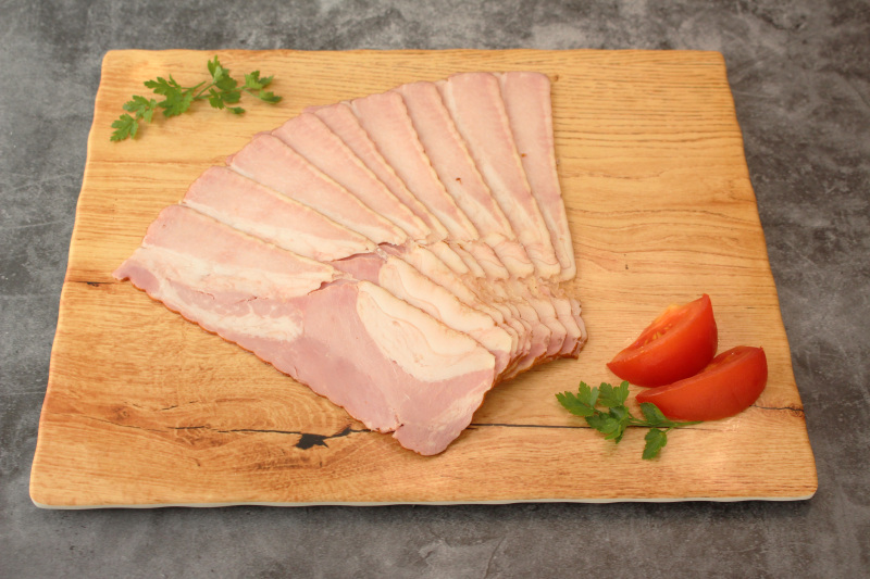 Fr�hst�cksspeck ger�uchert, geschnitten