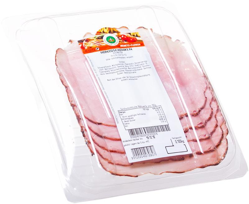 Honigschinken geschnitten Honigschinken geschnitten